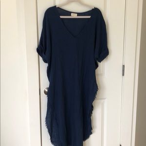 GILLIA Zane Caftan size Small - Navy